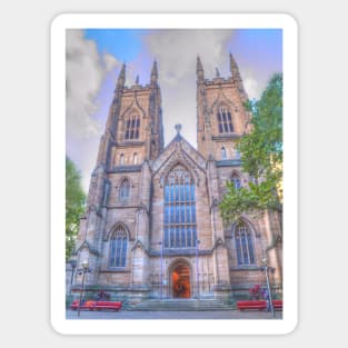 St Andrews Cathedral .. George St View Sticker